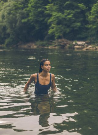 Open water swimming