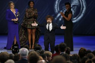'Game Of Thrones' actor Peter Dinklage upon winning an Emmy for best supporting actor in a drama series.