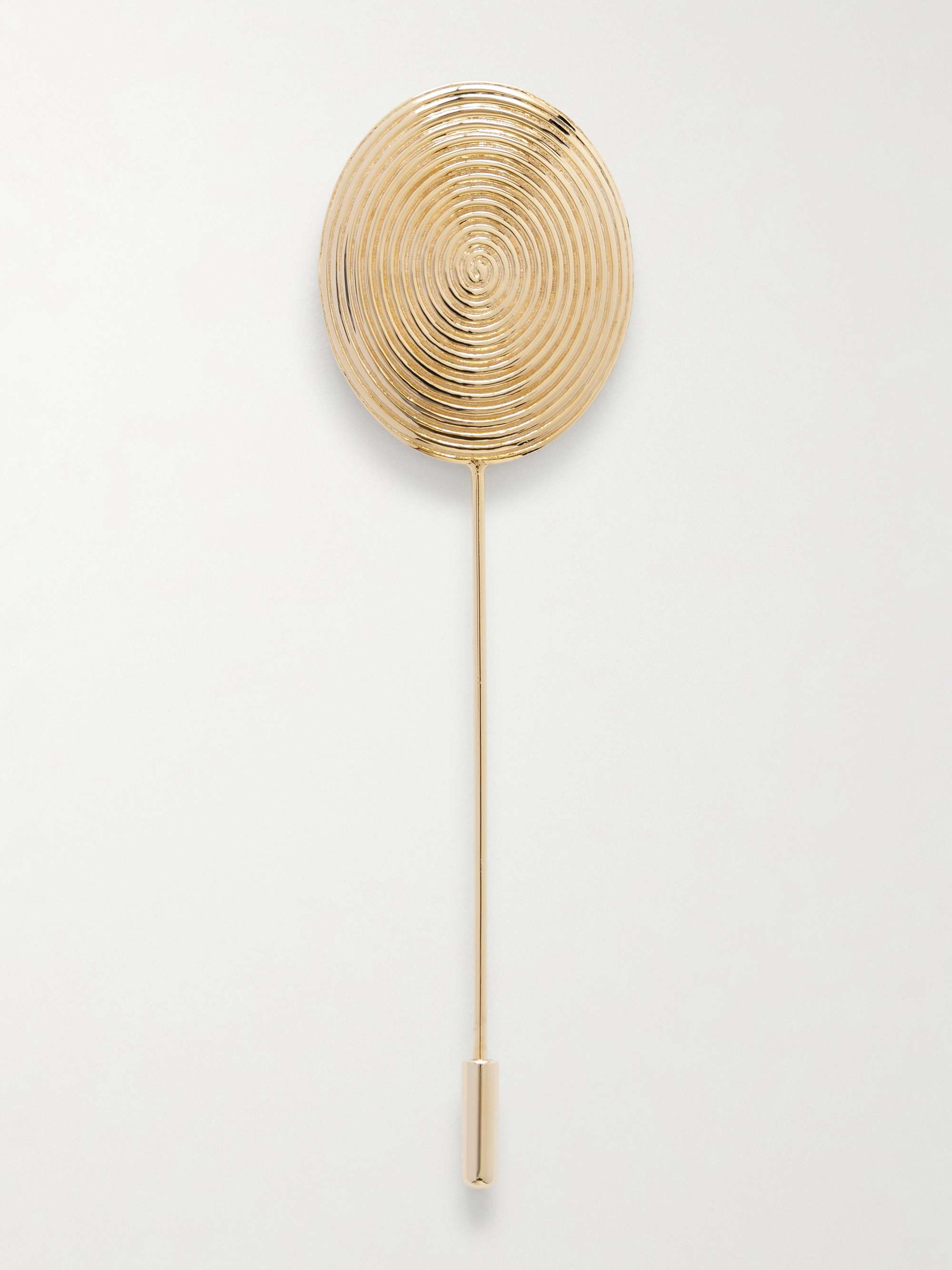 The Elo Gold-Plated Brooch