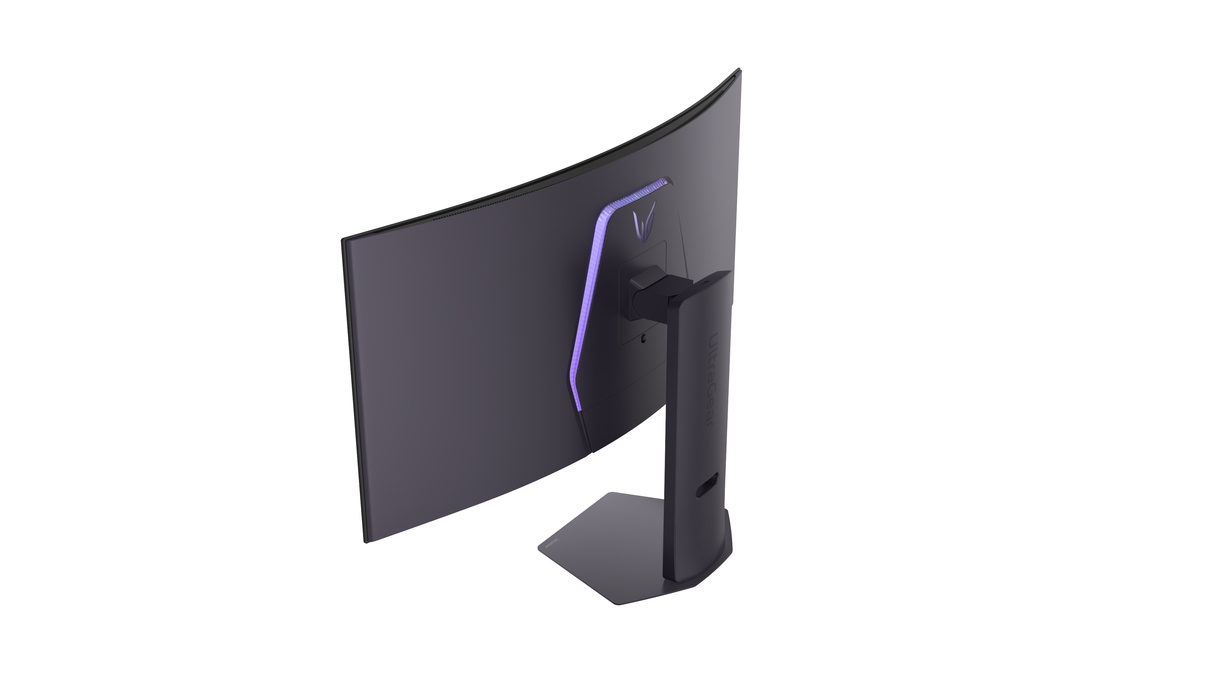 The rear view of the new LG UltraGear 39