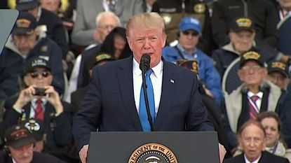 Trump speaks at D-Day ceremony in France