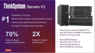 Lenovo's ThinkSystem servers