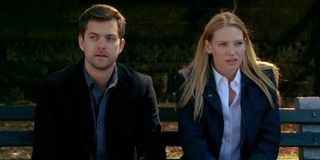 Two of the main characters in the show, Fringe.