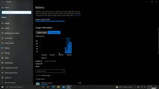 Battery Graph 21h