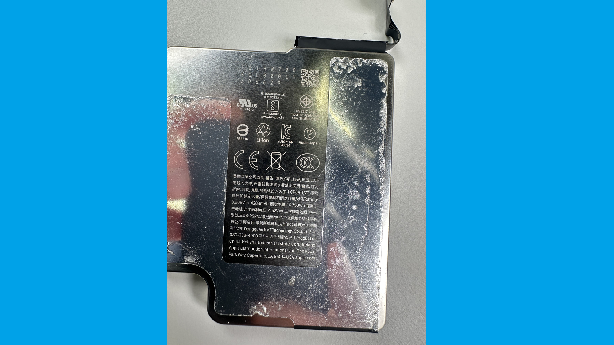 iFixit iPhone 18 Pro battery capacity reveal
