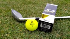 Wilson Duo Optix golf ball - single ball plus sleeve