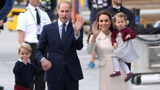 Prince George, Prince William, Kate Middleton and Princess Charlotte