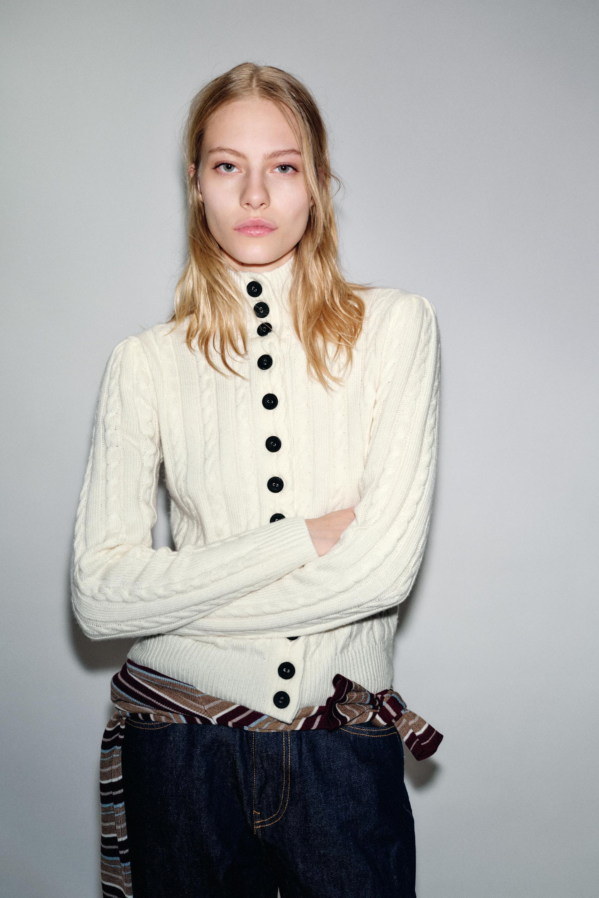 Cable Knit Cardigan