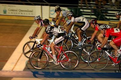 Cam Jennings checks across to see if he made it to the final