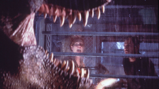 Julianne Moore and Jeff Goldblum in The Lost World: Jurassic Park 