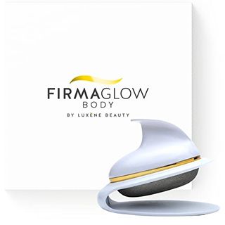 Luxene Beauty Firmaglow Body Microdermabrasion Device - Home Skin Care Tool for Anti-Aging, Skin Tightening, and Exfoliation - Diamond Surface - Spa Quality - All Skin Types