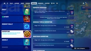 Expertise Fortnite Quests in Chapter 6 Season 1