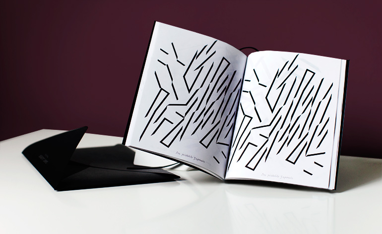 an invitation art booklet