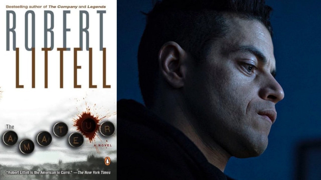 The Amateur book, Rami Malek in Mr. Robot