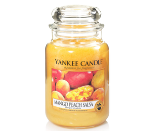 Yankee Candle large jar in Mango peach salsa