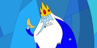 Tom Kenny as the Ice King on Adventure Time