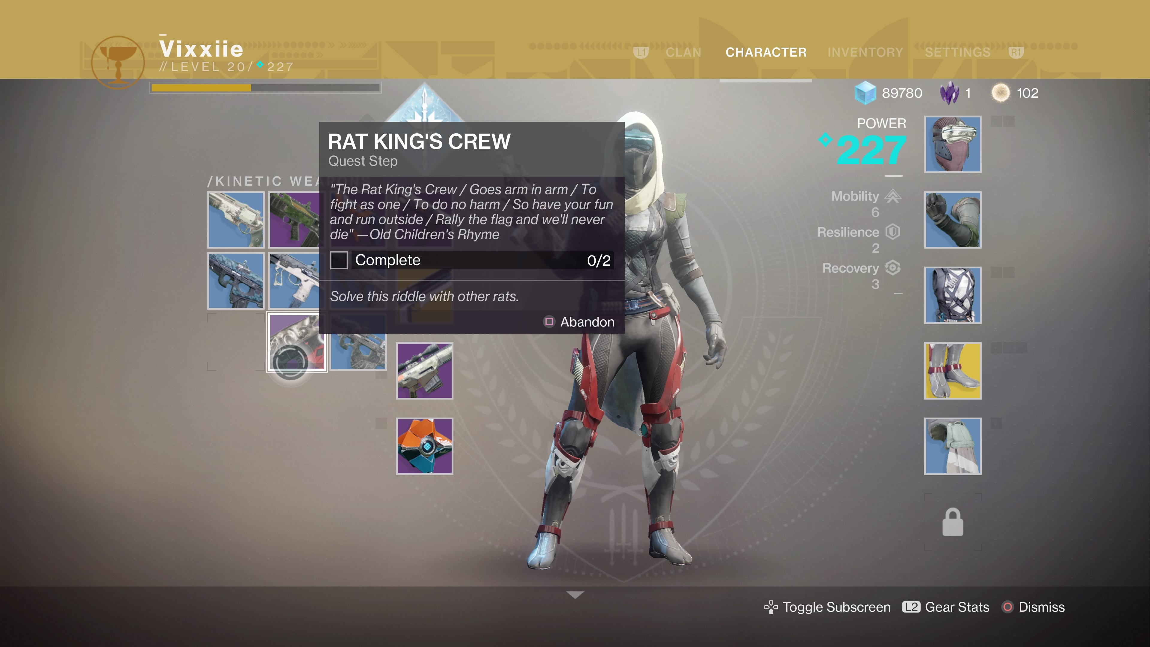 Destiny 2 Rat King How to get the Rat King Exotic in Destiny 2
