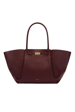 The New York | Burgundy Small Grain | Demellier