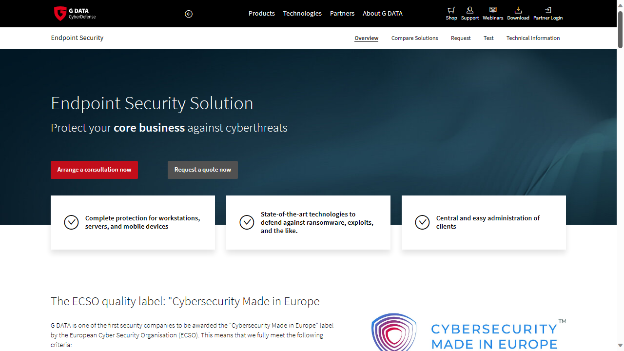 G Data Endpoint Protection Business review | TechRadar