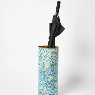 Agate Blue & Green Umbrella Stand