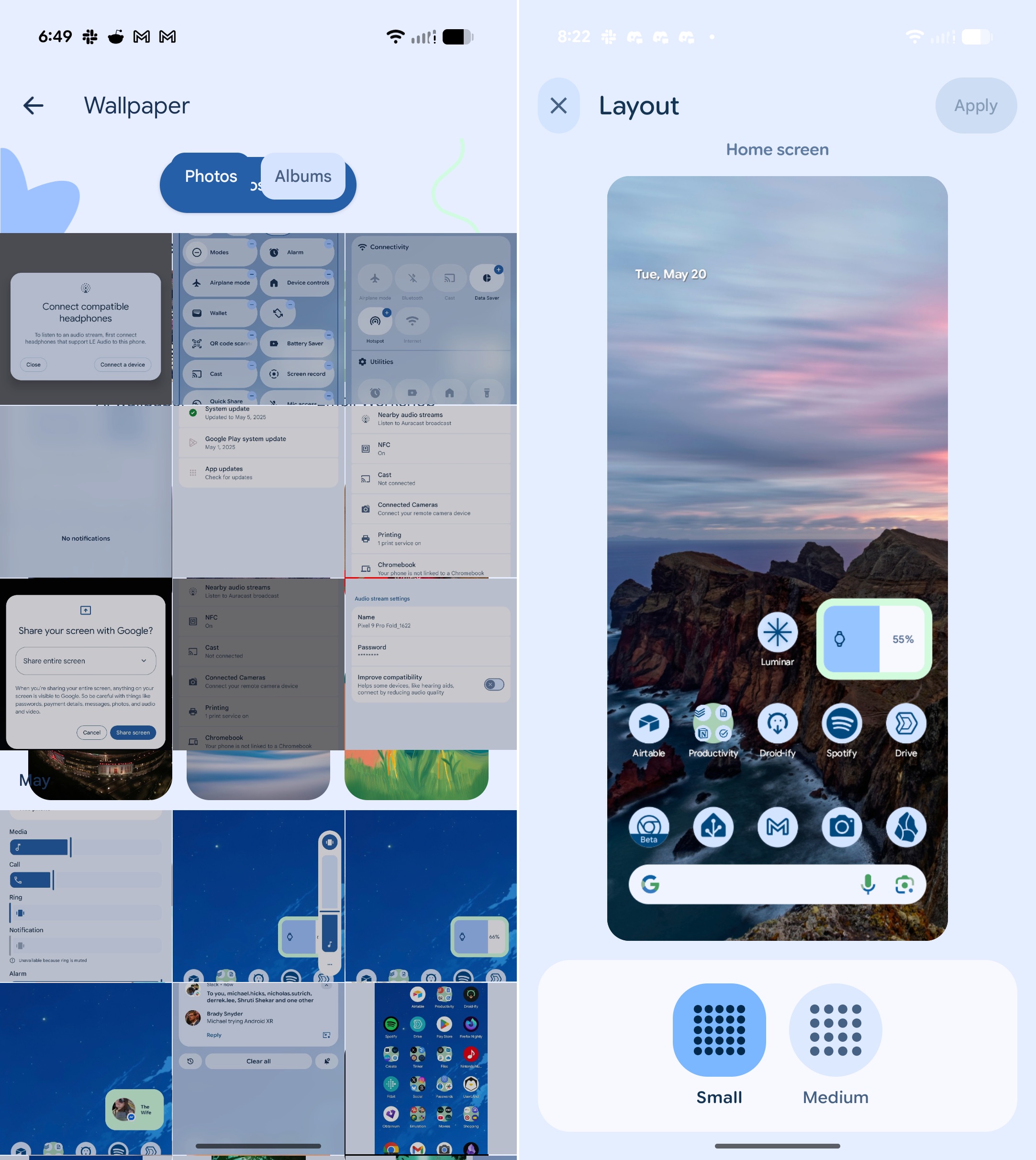 Software bugs in Android 16 QPR1 Beta 1 on Pixel 9 Pro Fold