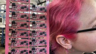 Adafruit pink PCBs