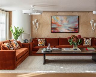coach house by holloway li red couches