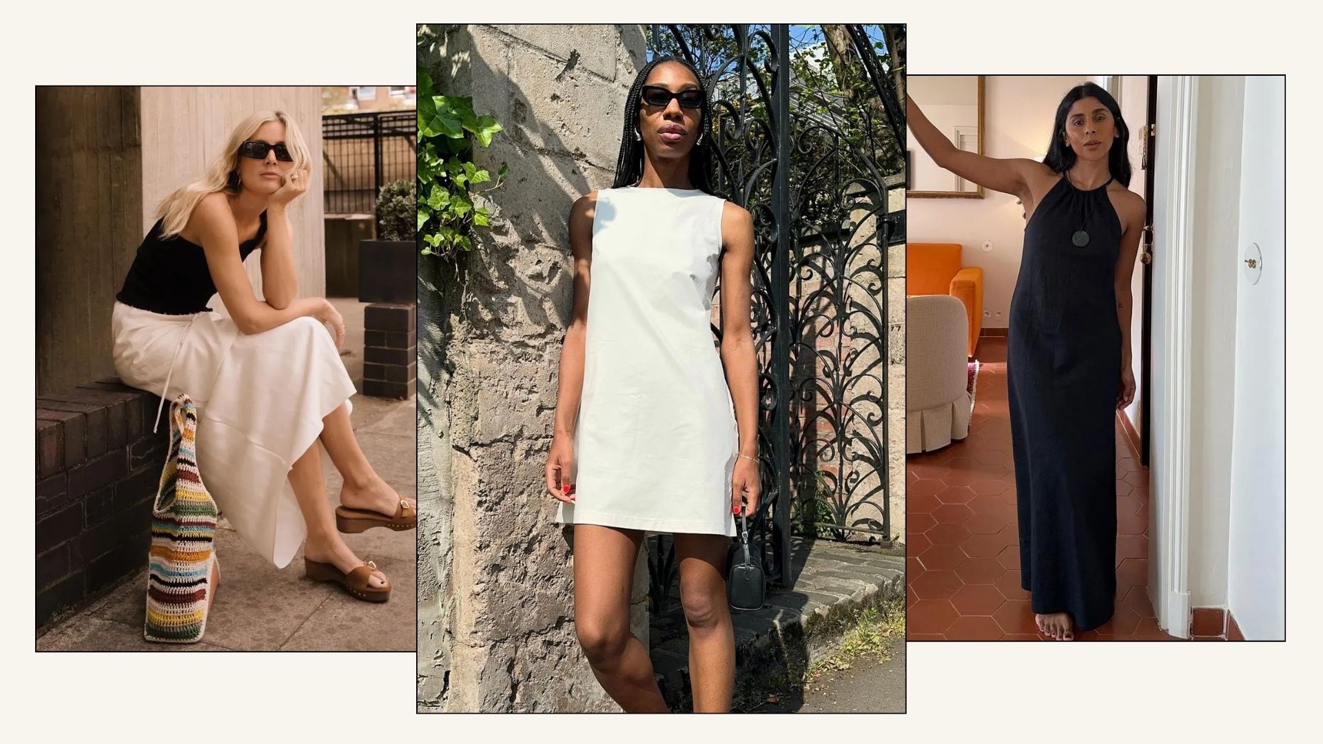 @louisahatt, @lucywilliams02, @monikh show easy summer outfits to see you through the hot weather this week