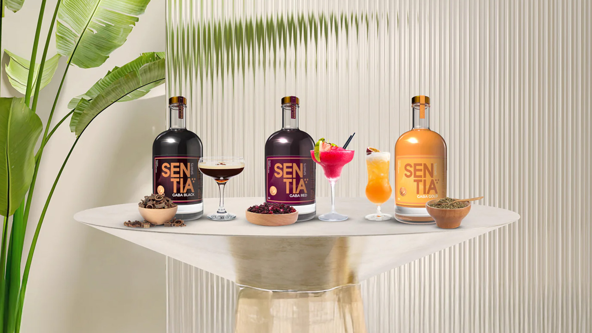 Sentia non-alcoholic beverages