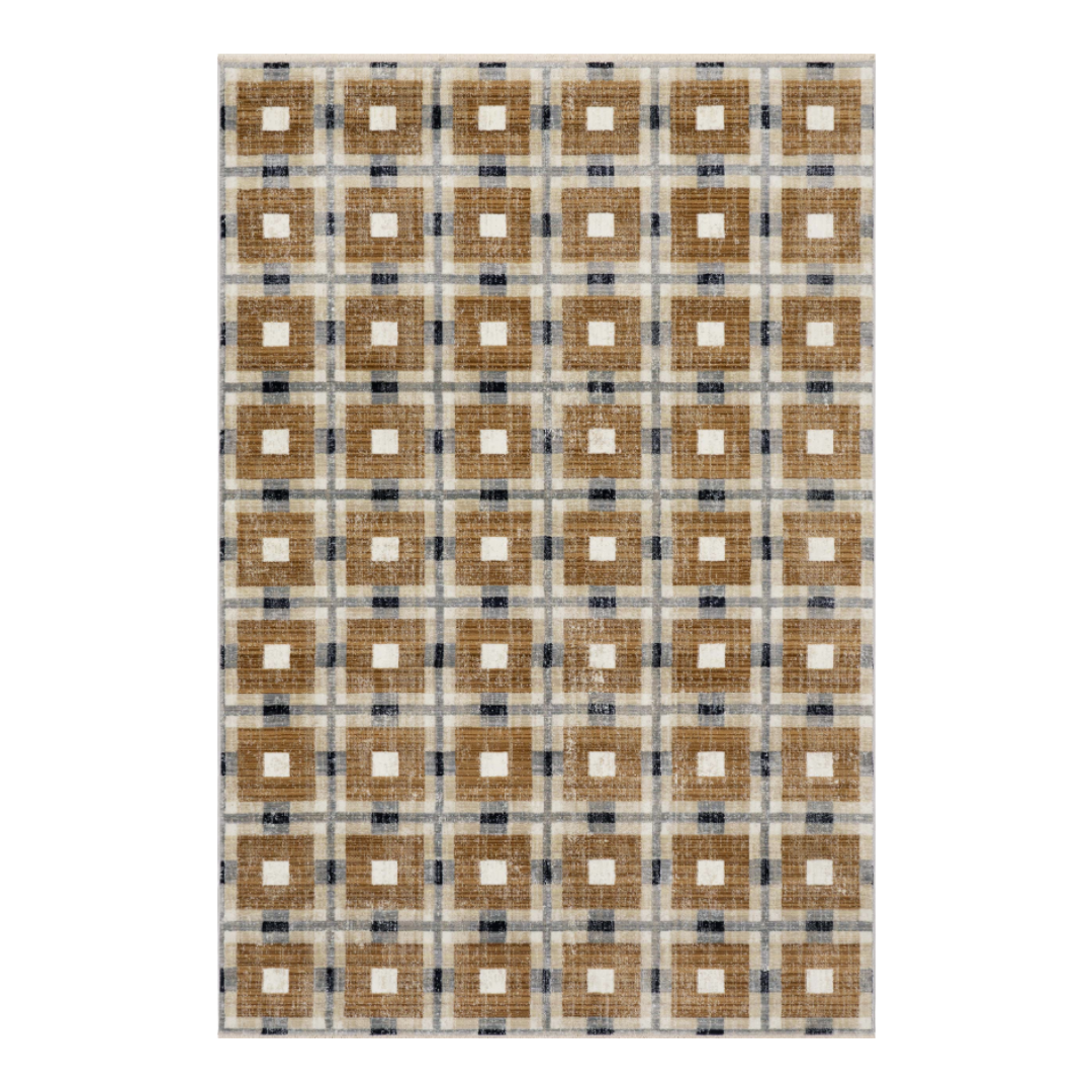 Rugs USA, Sorelle Modern Plaid Rug, 6'7&amp;quot; x 9'8&amp;quot;