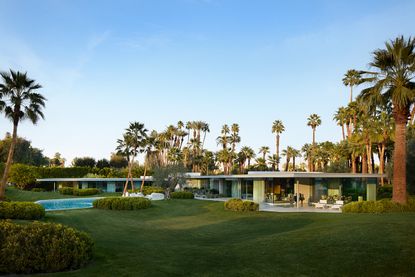 Rancho Mirage house, the home of architect Steven Harris and husband and collaborator Lucien Rees Roberts