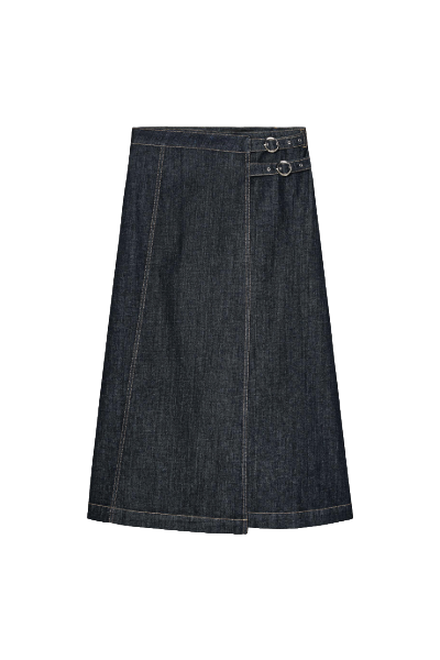 ZARA, Z1975 Crossover Denim Skirt
