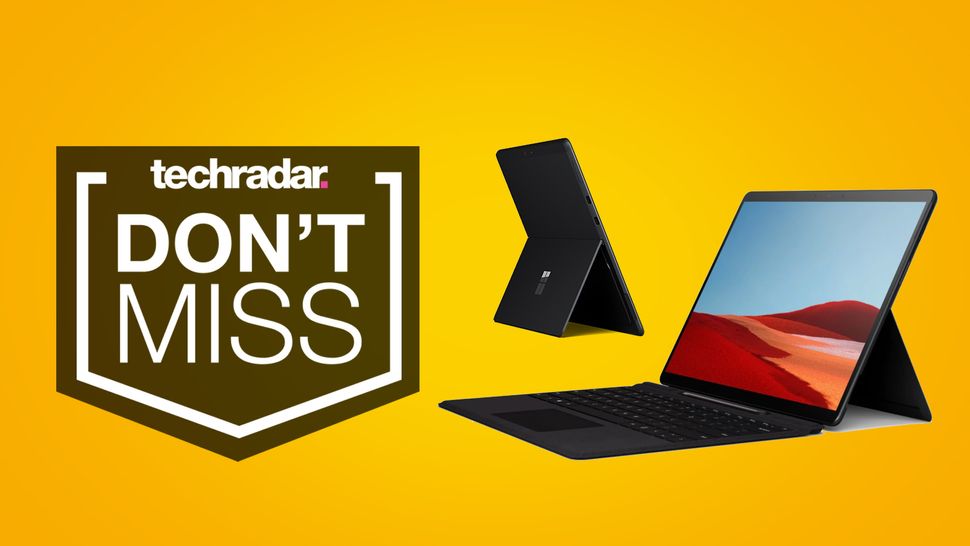 Surface Pro X price drops by 200 in the latest laptop deals TechRadar