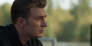 Steve Rogers crying