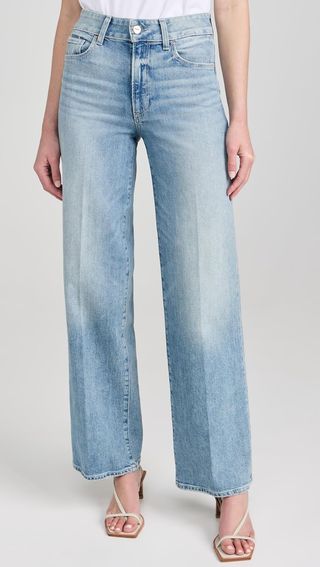 Paige Damen Sasha Jeans, La Rambla, Blau, 29 Regular