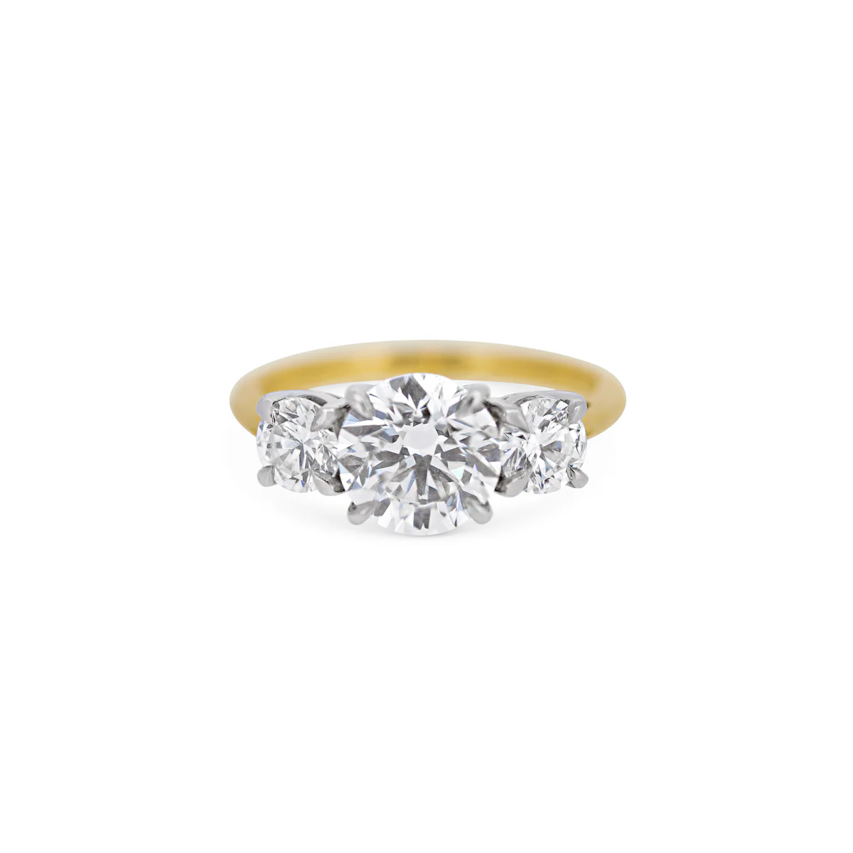 Sophie Breitmeyer Classic Diamond Trilogy Ring 