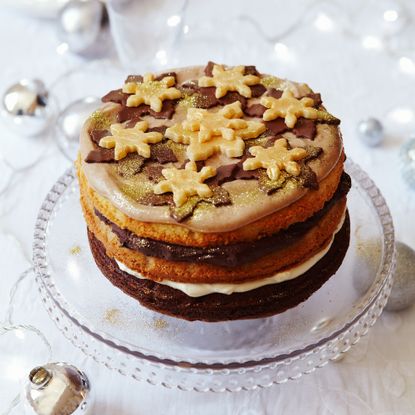 Chocolate And Chestnut Layer Cake