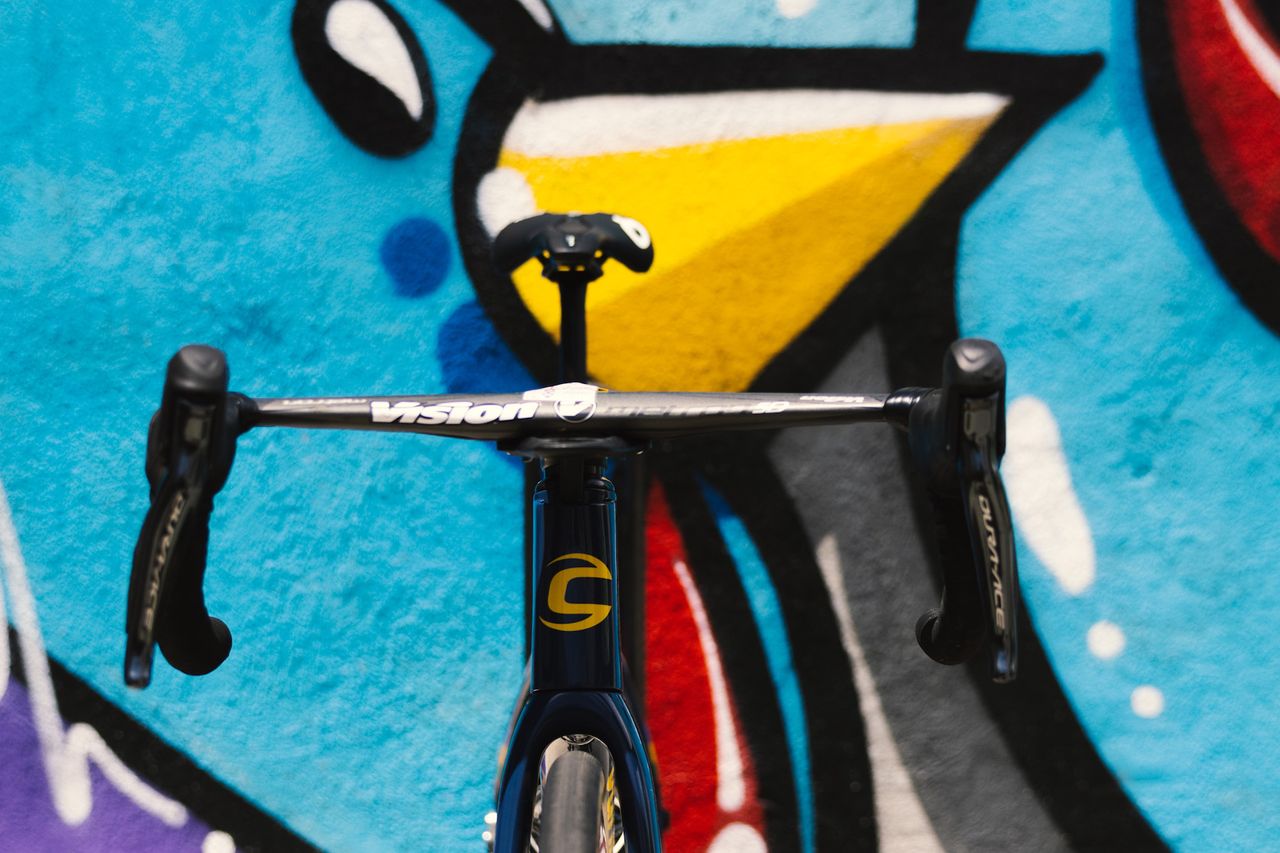 The 2021 Cannondale Supersix Evo in EF Education-EasyPost team colors