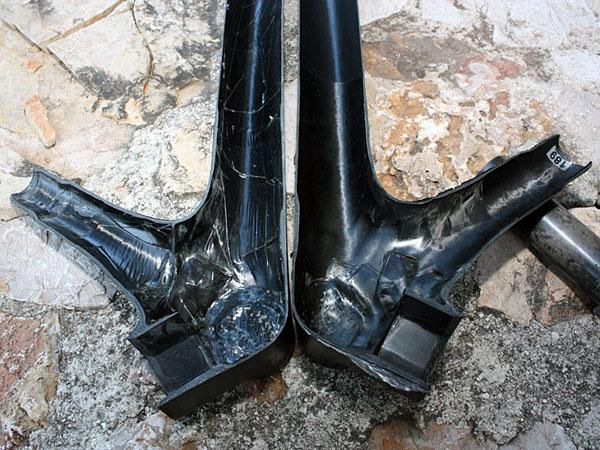 Trek's new Resin Right manufacturing process yields a much cleaner and more consistent interior surface finish than before.