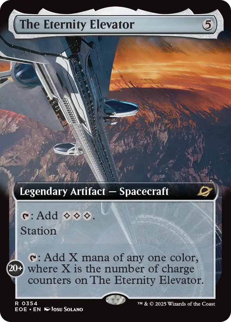 Card art from the Magic: The Gathering set Edge of Eternities