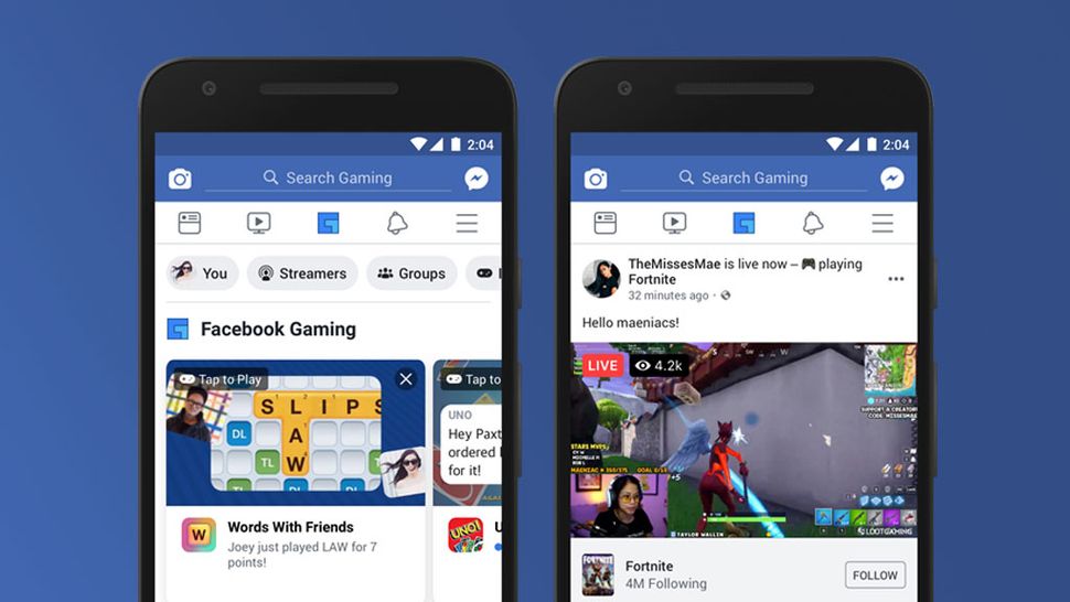 Facebooks Updated Mobile App Now Has A Dedicated Gaming Section