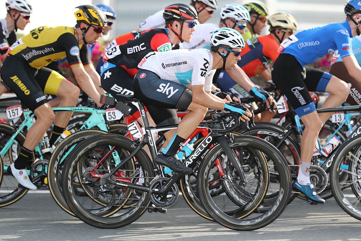 Jonathan Castroviejo in Team Sky colours
