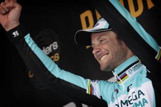 Tom Boonen was all smiles after winning his third Tour of Flanders