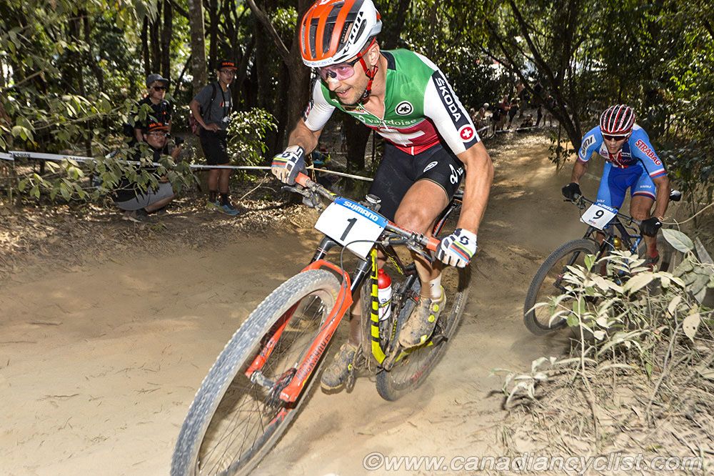 Nino Schurter in action