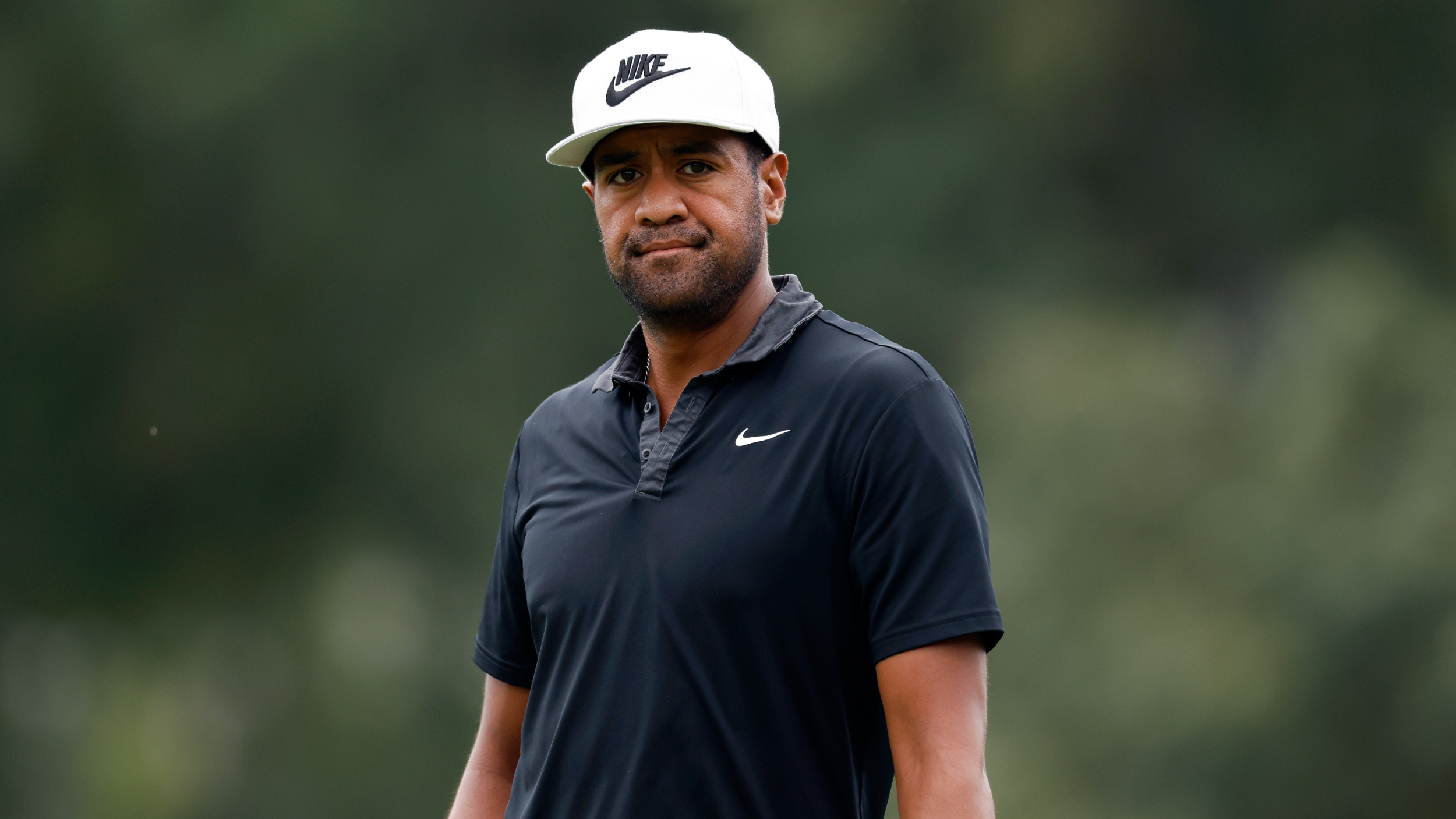 Tony Finau at the Wyndham Championship