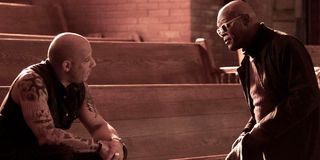 Vin Diesel and Samuel L. Jackson in xXx: Return of Xander Cage