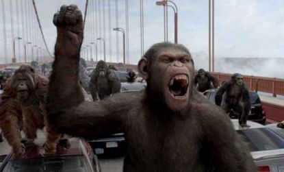 "Rise of the Planet of the Apes" has garnered early praise, with critics lauding the final primate vs. human battle on the Golden Gate Bridge.