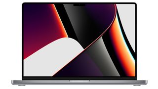 Product shot of the MacBook Pro 16-inch (2021)