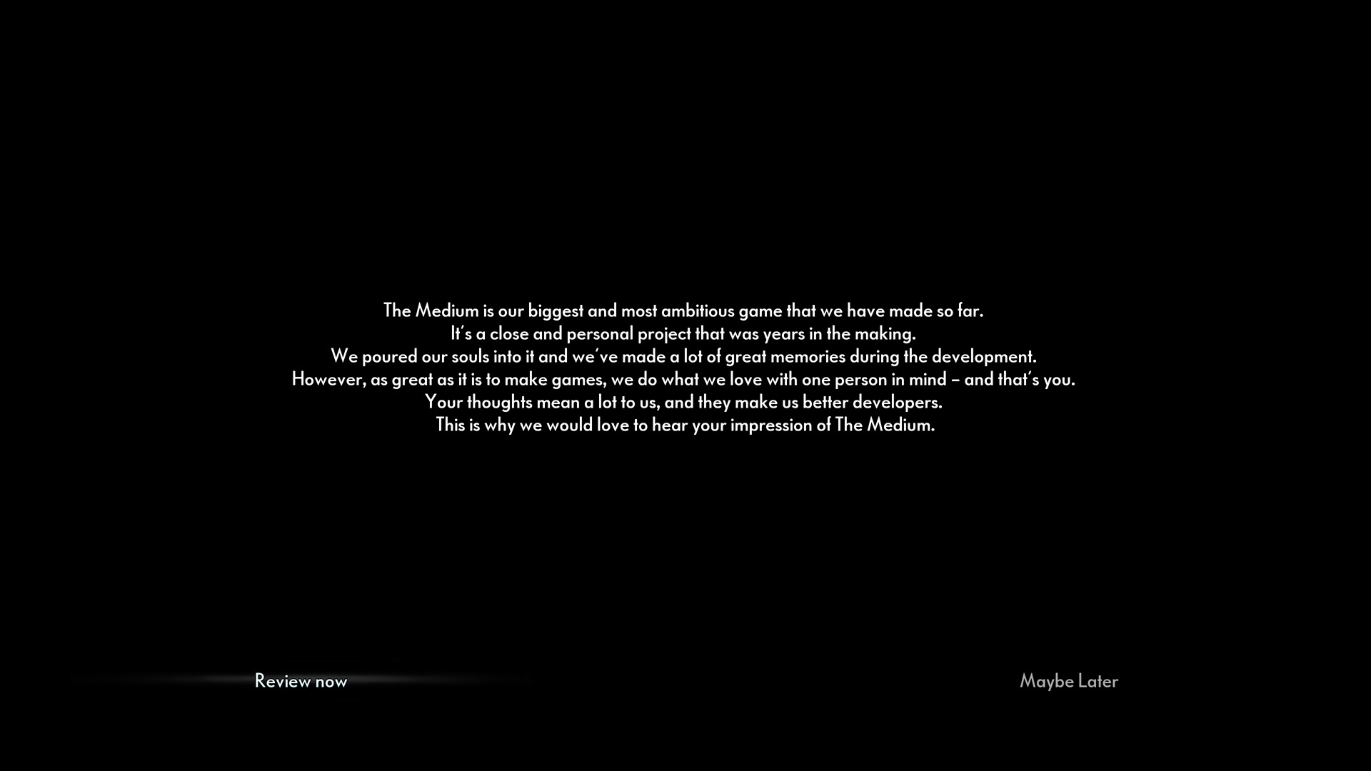 The Medium