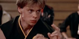 Robert Garrison as Tommy in karate Kid